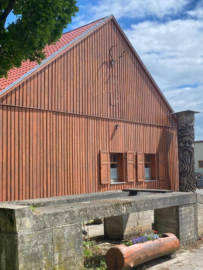 Jagdhaus Auf Dem Forsthof Mit Sauna Eckartsberga Esterno foto
