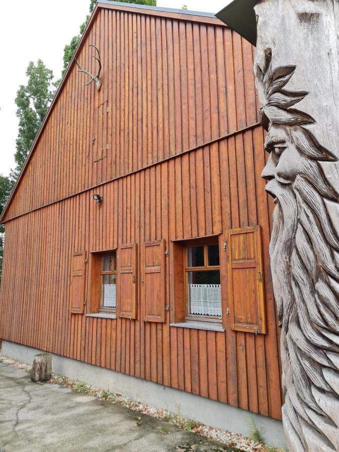 Jagdhaus Auf Dem Forsthof Mit Sauna Eckartsberga Esterno foto